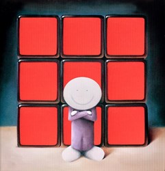 Never Give Up by Doug Hyde - Lenticular Edition sized 20x20 inches. Available from Whitewall Galleries